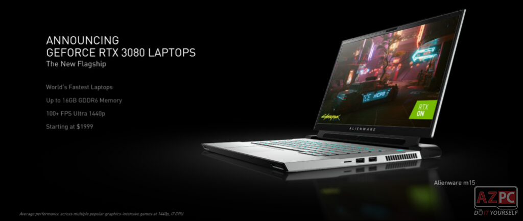 Nvidia GeForce RTX 3000-Series Laptop - Mạnh không tưởng...