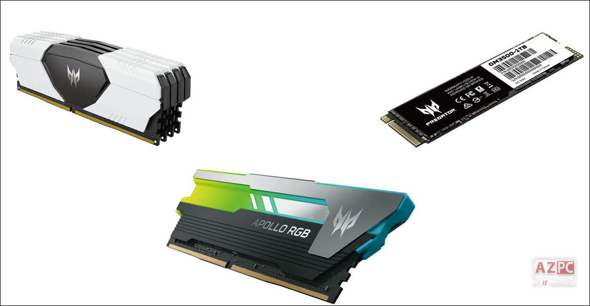 RAM Predator, SSD Predator khoác lớp áo mới khi Biwin hợp tác với Acer
