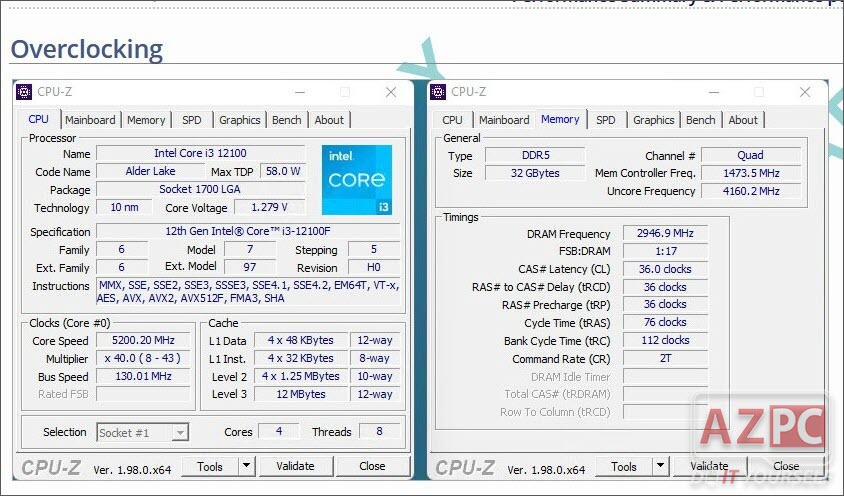 Intel Gen 12 Alder Lake - Ép xung thì hãy chuẩn bị sẵn tinh thần!
